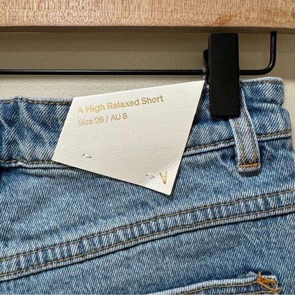 NWT Abrand A High Relaxed Short Felicia sz 26 - Picture 6 of 8